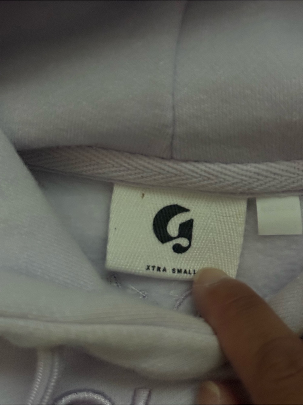 Glossier Lavender Hoodie (XS) - Picture 4 of 7